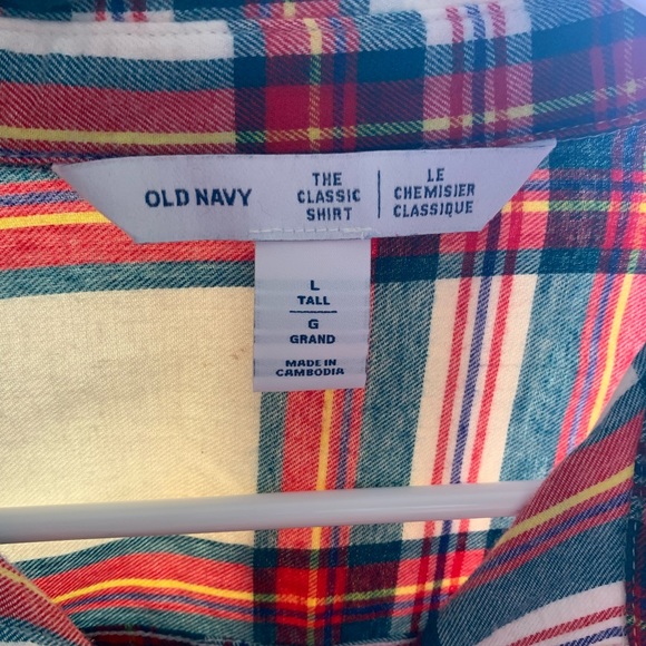 Old navy classic shirt for women size large - Picture 2 of 4